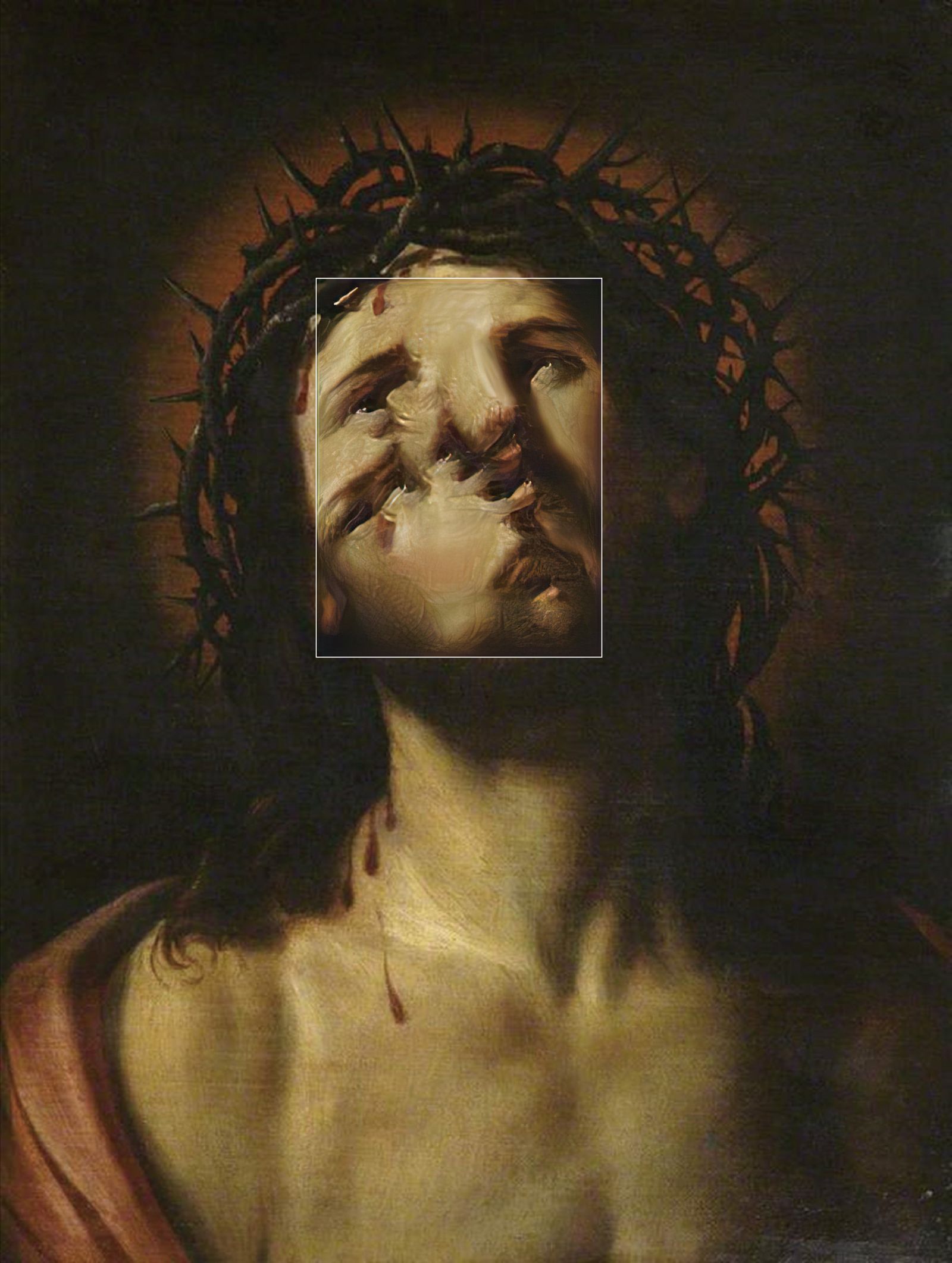 Studies on Collage of Paintings for Humanity (Ecce Homo)